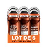 L'Oréal Paris Barberclub deodorant voor heren, 50 ml, 6 stuks