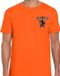 Bellatio Decorations Shoppartners Bv Oranje shirt - met oranje leeuw embleem op borst - heren - Holland / Nederland supporter - EK/ WK shirt / outfit S