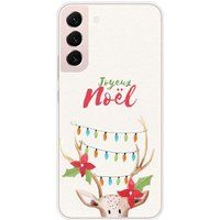 Samsung Galaxy S22 Plus lichtgevend rendier beschermende siliconen case