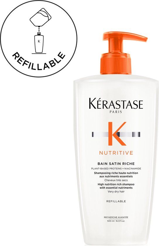 Kérastase Nutritive Bain Satin Riche Shampoo 500ml
