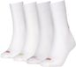 PUMA dames 4P sokken pique sokken wit
