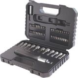 BLACK+DECKER 53-delige gereedschapskist voor boren en schroeven