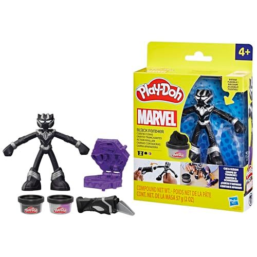 Play-Doh Marvel Black Panther-snijklauwen, actiefiguurspeelset