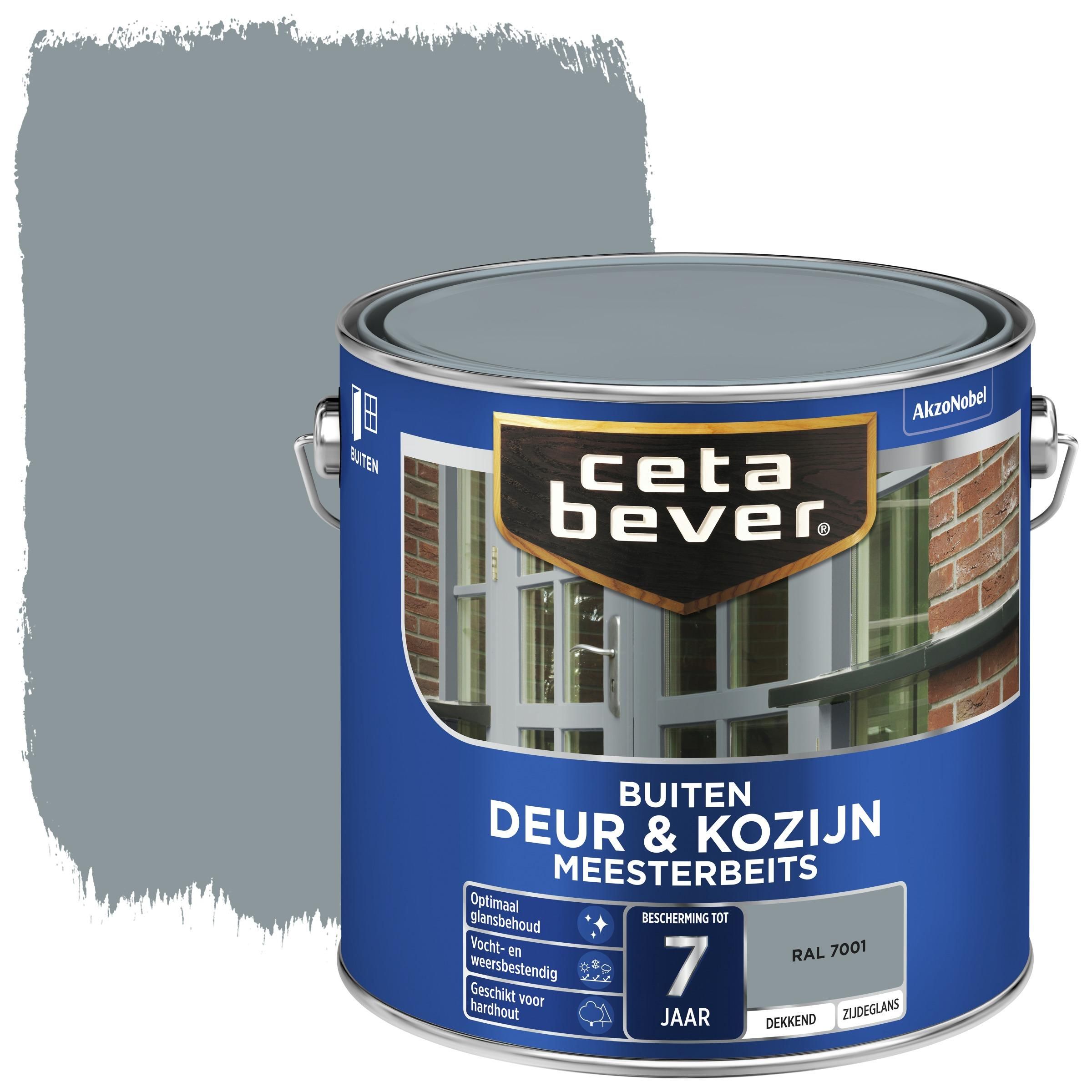 Cetabever deur & kozijn meesterbeits dekkend RAL 7001 2,5 liter