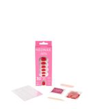 NÉONAIL Flex Gel Press Ons Short Square Set de vernis à ongles