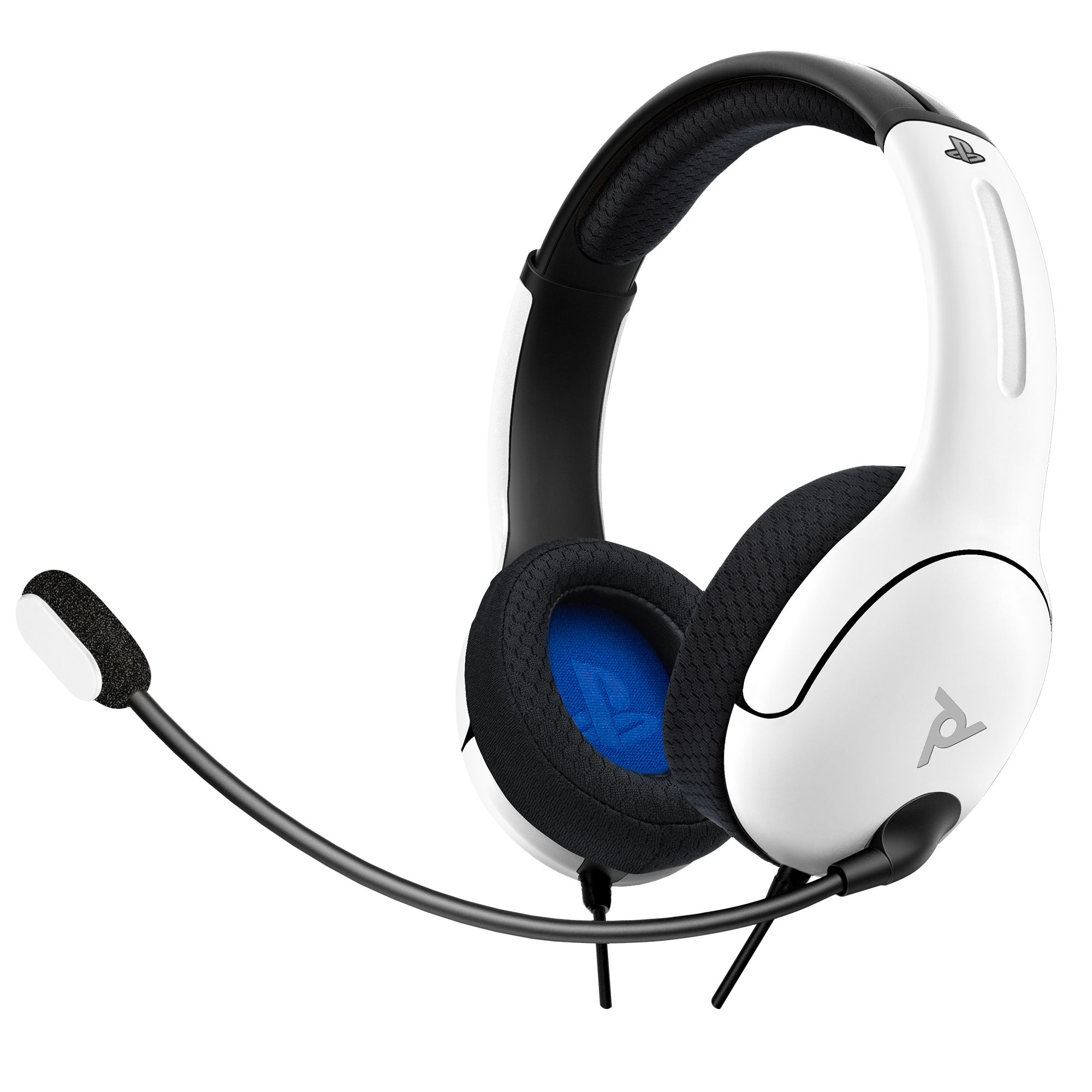PDP Gaming LVL40 Wired Stereo Headset - White (PS5/PS4)