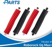 Roborock Q5 Max+ Brosse (4 Pièces, Plus.Parts® alternative à 8.02.0199)