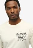 Superdry - B-Movie grafisch T-shirt met losse pasvorm - Heren - T-shirts