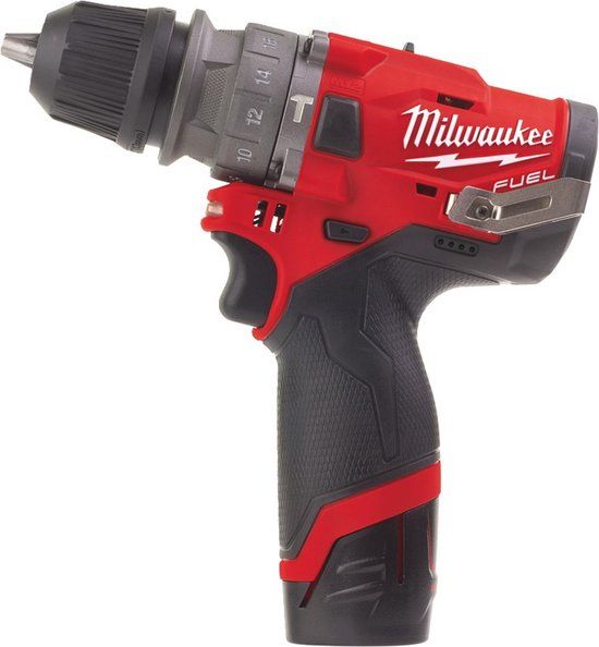 Milwaukee M12 FPDXKIT-202X 12V Accu Boor-/Schroefmachine - Koolborstelloos