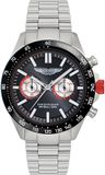 Aston Martin Aml Icon SPT MTIS1F501 Horloge - Staal - Zilverkleurig - Ø 44 mm