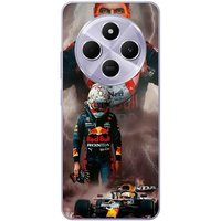 Maniacase Beschermhoes Xiaomi Redmi 14C Verstappen Éclair Formule 1 Casque F1