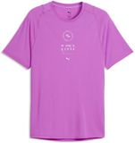 Puma X Hyrox Dryelite T-shirt Met Korte Mouwen Paars XS Man