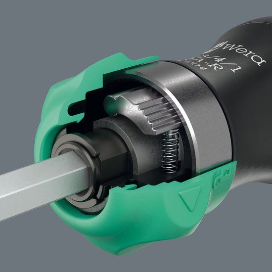Wera Kraftform Kompakt 26 RA-R Bitschroevendraaier 1/4