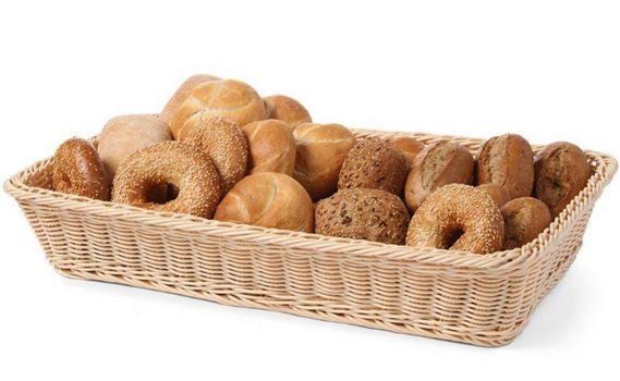 Hendi Broodmand Rechthoekig Kunststof - GN1/1 - 53x32x(H)9cm