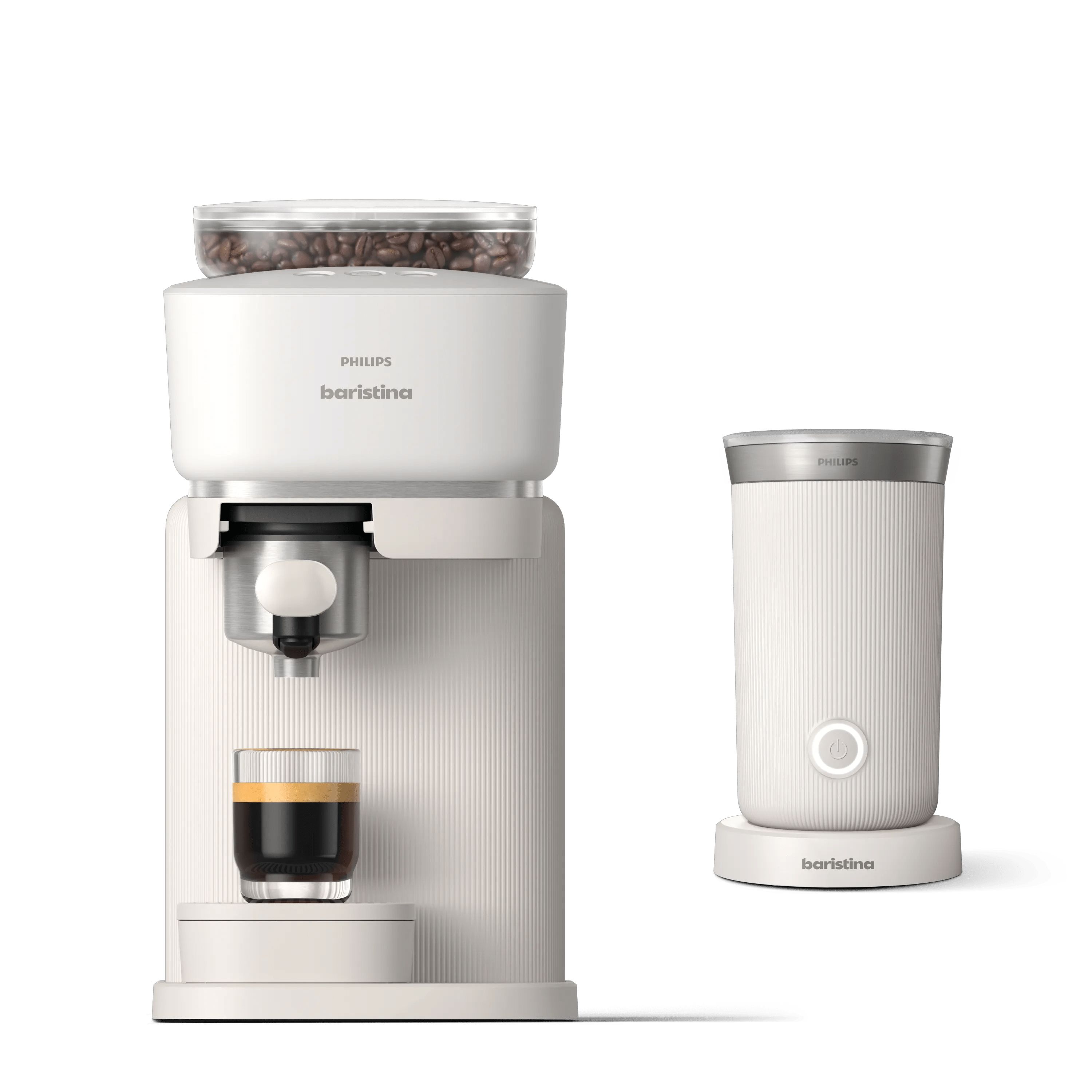 Philips Baristina BAR303/00 Espressomachine - Half automatisch - Koffiebonen - Wit