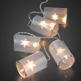 Hellum 10 Lamps Indoor LED String Lights Star Lantern