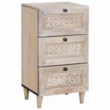 vidaXL Dressoir met lade Wit 33,5 x 40 x 75 cm