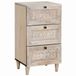 vidaXL Dressoir met lade Wit 33,5 x 40 x 75 cm