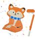 Relaxdays Piñata vos - met stok en blinddoek