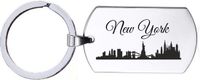 MC Living KadoExpress Sleutelhanger RVS - New York
