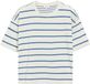 s.Oliver T-shirt met gemengde strepen in een relaxte pasvorm