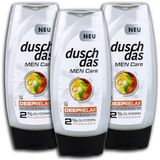 Duschdas Men Care Douchegel Deep Relax Sandelhout & witte thee verzorgende douchegel met 2% glycerine zorgt voor een verfrissende start van de dag 225 ml