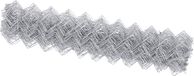 vidaXL Gaashek 10 x 1 m verzinkt staal zilver