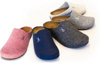 Sleepy Brommies Dames Pantoffels - Bleu - Schoenmaat 37 - Wol