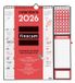 Finocam 782120026 Wall Calendar 2026, Multicolour, Paper, Spanish, 01/01/2026 - 12 Months, Spiral Bound, 300 x 335 mm