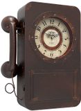 Abdurey Retro Wandklok met Verborgen Kluis