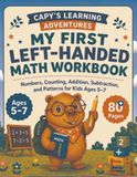 My First Left-Handed Math Workbook
