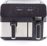 Ardes ARFRYA03D Dubbele Heteluchtfriteuse 9L Zwart/RVS
