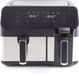 Ardes ARFRYA03D Dubbele Heteluchtfriteuse 9L Zwart/RVS