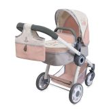 Decuevas Voiture Pliante 3 en 1 pour Poupées Jusqu'à 41x62x70 cm 48 cm