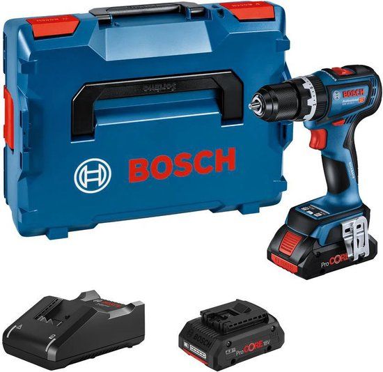 Bosch Professional GSB 18V-90 C Accu Klop-/Schroefboormachine - 18V - 4.0Ah - 90 Nm