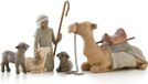 Susan Lordi 's Willow Tree Shepherd and Stable Animals Beeldje