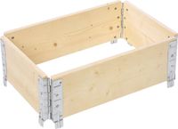 Garronda Kweekbak Palletrand 60x40x20 cm - Natuurlijk - Hout