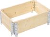 Garronda Kweekbak Palletrand 60x40x20 cm - Natuurlijk - Hout