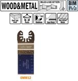 CMT Multitoolzaagblad voor hout en metaal, 32mm - 5 Stuks