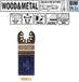 CMT Multitoolzaagblad voor hout en metaal, 32mm - 5 Stuks