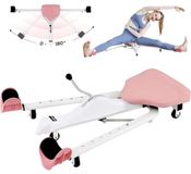Yes4All Beenstretcher splitmachine voor flexibiliteit, veelzijdig 150 kg zwaar belastbaar, past zowel 1 inch als 2 inch lange halterstang, smalle en brede handgreep met anti-slip rubberen grip