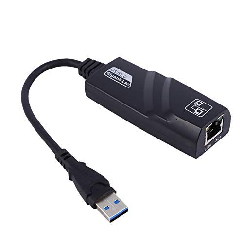 ciciglow USB Ethernet-adapter - USB 3.0 Naar RJ45 Gigabit Ethernet LAN-netwerkadapter - Compatibel voor OS X, Windows, Vista, Win7, Win8, Win8.1, OS 10.12 en Meer - 7032862777656