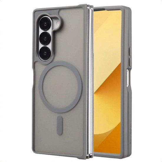 imoshion Color Guard Backcover met MagSafe voor de Samsung Galaxy Z Fold 6 - Grijs