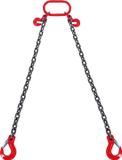 Vevor 1,8 m x 8 mm Hijsketting Kraanketting 2-Strengs Bosbouwketting 2993 kg