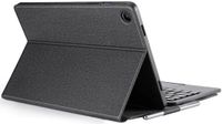 Dux Ducis - Toetsenbord hoes geschikt voor Samsung Galaxy Tab A9 Plus - Afneembaar - QWERTY - Tablet toetsenbord met touchpad - Zwart