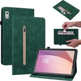 Lunso - Luxe Bookcase hoes voor Lenovo Tab M9 (9 inch) - Groen