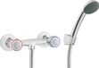 Deante Wall-mounted shower faucet with shower set - Black