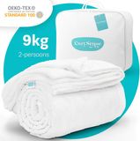 CozySense® Verzwaringsdeken 9kg - 200x200cm - Wit