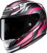 HJC RPHA 12 Dravix Helm - Integraalhelm - Maat XS - Wit/grijs/roze