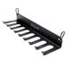 GoSports Honkbal & Softbal Bat Rack - Houdt 16 vleermuizen - Monteer op muur of Clip op Dugout Fence - Zwart